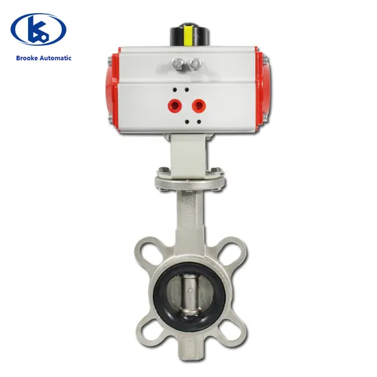 Double Acting Single Return Rotary Rack and Pinion Pneumatic Actuator